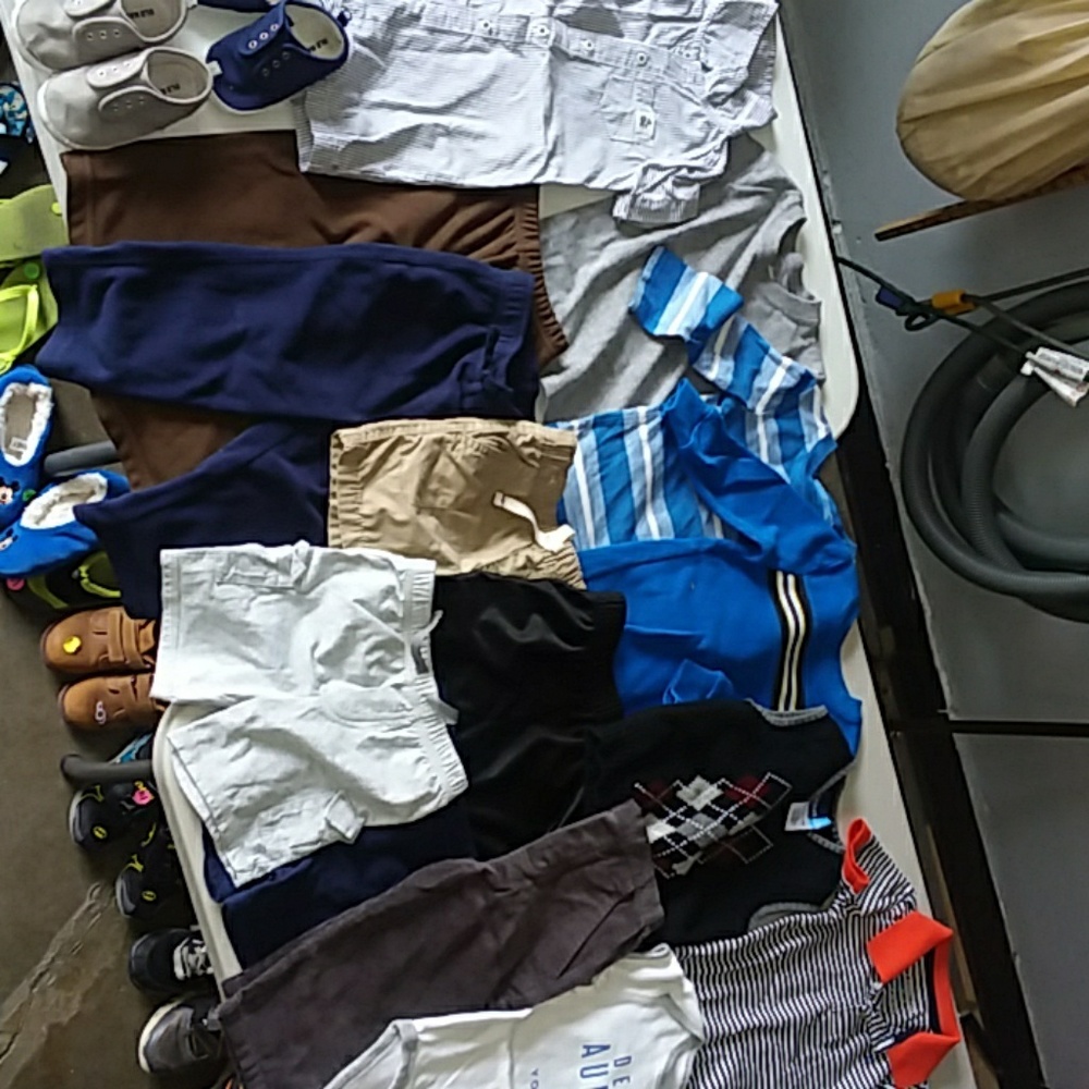 18mth boy clothes and shoes
